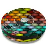 Skin Decal For Irobot Roomba 650 655 Vacuum / Vector Abstract Honeycomb