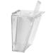 Cal Mil 793 64 oz Wall Mount Ice Scoop Holder - Clear