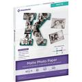 Matte Photo Paper for Inkjet Printers Printable on Both Sides 6.5 mil 8.5 x 11 inches 80 Sheets