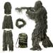 WQJNWEQ Sales 5 In 1 Ghillie Suit 3D Camouflage Hunting Apparel Including Jacket Pants Hood Carry Bag