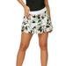 Sofibella Women`s 14 inch Tennis Skort Camo Floral ( X-Small )