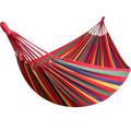 Camping Hammock Double & Single Portable Hammocks Camping Accessories for Outdoor Indoor Backpacking Travel Beach Backyard Patio Hikingï¼Œred