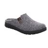 Pantoffel ROHDE "ASIAGO", Herren, Gr. 44, grau, Filz, meliert, klassisch, Schuhe, Hausschuh, Clog, Schlappen mit seitlichem Stretch mit Label