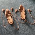 American Eagle Outfitters Shoes | American Eagle Suede Flats | Color: Tan | Size: 7