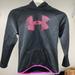 Under Armour Shirts & Tops | Girls Under Armour Sweatshirt | Color: Black/Pink | Size: Mg