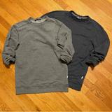 The North Face Shirts | 2 North Face Sweatshirt Gray Dark Gray Longaleeve Tops Small | Color: Gray/Silver | Size: S