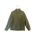 Adidas Jackets & Coats | Adidas Fleece Climawarm Men's Olive Green 1/4 Zip Pullover Guc Size M | Color: Green | Size: M