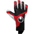 uhlsport Powerline Supergrip+ Finger Surround Torwarthandschuhe für Kinder und Herren, Torwart-Handschuhe, Torhüter-Handschuhe mit Neuer Haftschaumformel und maximaler Gripfläche