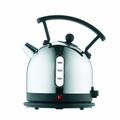 Dualit Lite Kettle | 2L 3kW Dome Kettle | Polished with Black Trim | Fast Boiling Kettle by Dualit | 72750