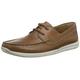 Clarks Men's Karlock Step Boat Shoes, Brown (Tan Leather), 9 UK