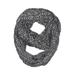 Spun Scarves by Subtle Luxury Scarf: Gray Marled Accessories