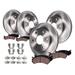 2004-2005 GMC Envoy XUV Front and Rear Brake Pad and Rotor Kit - Detroit Axle