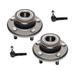 2006-2010 Dodge Charger Front Wheel Hub Assembly and Tie Rod End Kit - Detroit Axle