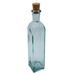 Dovecove Emmayn Glass Decorative Bottles Glass in Green | 9.75 H x 2 W x 2 D in | Wayfair 4B4C6CD7C6D24A04957A90443ECCA6DC