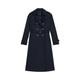 Ted Baker Women's Lightweight Trench Coat - Size 16 Blue