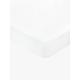 Bedeck of Belfast Fine Linens 600tc Fitted Sheet - Size Superking White