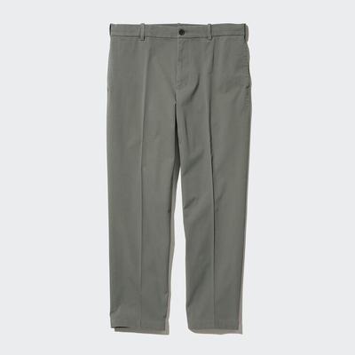 Uniqlo - Cotton Smart -Like Ankle Length Trousers - Green - L