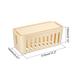 Cable Management Box PP Cord Organizer Box to Hide Wires Yellow 2 Pcs