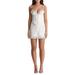 Soraya Lace Trim Satin Minidress With Detachable Corset - White - House Of Cb Dresses