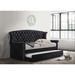 Coaster Furniture Scarlett Upholstered Tufted Twin Daybed with Trundle