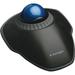 Kensington-1PK Orbit Trackball With Scroll Ring Usb 2.0 Left/Right Hand Use Black/Blue