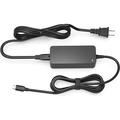 65W USB C AC Charger Fit for Lenovo ThinkPad T480 T480s T580s T580 X280 L480 L580 E480 E485 E580 E585 Laptop - UL