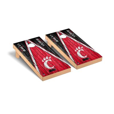 University of Cincinnati Bearcats 2x4 Pro Cornhole Boards - V8