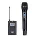 COMICA CVM WM100H 48 Channel UHF Wireless Handheld Microphone System 328ft 16level Real Time Monitor with Receiver Carry Bag XLR 3.5mm Output Cable for DSLR Camera Camcorder