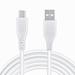 FITE ON 5ft White Micro USB Cable Cord Replacement for iDeaUSA T1004 Idea USA 10 iDeaUSA CT920 iDea USA 9 INCH 9.7 Android Multi-touch Tablet PC