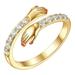 Kayannuo Valentines Day Gifts Back to School Clearance Diamond Ring Women s Dress Ring Couple Love Open Ring Jewelry