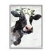 Stupell Industries Dairy Farm Cow Boho Floral Crown Charming Animal 24 x 30 Design by Lettered and Lined