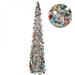 1.5 m Christmas Five-pointed Star Pull Flower Xmas Tree Creative Mall DIY Simple Christmas Tree Decoration