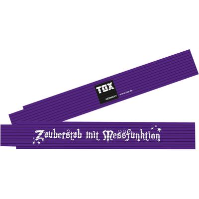 Tox Meterstab, Aufdruck: Zauberstab mit Messfunktion, 2 m