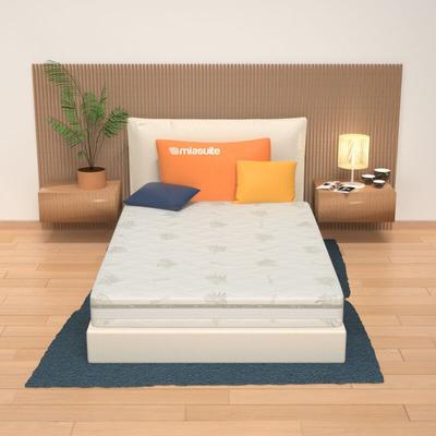 Miasuite - Matratze Orthopädische 140x200 Höhe 26 cm - Memory, Relaxa Gel, Bezug Aloe Vera Prime Image
