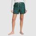 Eddie Bauer Women's Tidal High Rise Shorts - Print - Vibrant Green - Size XS