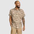 Eddie Bauer Men's Pro Creek Short-Sleeve Shirt - Print - Timber - Size M