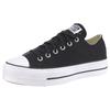 Sneaker CONVERSE "CHUCK TAYLOR ALL STAR PLATFORM CANVAS", Gr. 42, schwarz-weiß (schwarz, weiß), Textil, sportlich, Schuhe