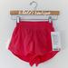 Lululemon Athletica Shorts | Lululemon Hotty Hot High-Rise Lined Short 2.5" Lip Gloss Hot Pink Size 0 New Nwt | Color: Pink/Red | Size: 0