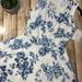 Lularoe Dresses | Floral Sleeveless A-Line Tank Dress With Pockets (Small S Vintage Lularoe Llr) | Color: Blue/White | Size: S