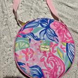 Lilly Pulitzer Dining | New Lilly Pulitzer Havana Round Picnic Lunch Bag Set | Color: Blue/Pink | Size: Os