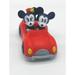 Disney Toys | 2020 Mcdonalds Disney World Mickey Minnie Mouse Runaway Railway Red Car Toy Cute | Color: Blue/Red | Size: One Size