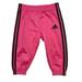 Adidas Bottoms | Adidas Bright Pink Three Stripe Pants Baby 6 Month New | Color: Pink | Size: 6mb