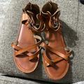 American Eagle Outfitters Shoes | Euc American Eagle Sandal | Color: Brown | Size: 7