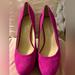 Jessica Simpson Shoes | Hot Pink Jessica Simpson Platform Stilettos | Color: Gold/Pink | Color: Gold/Pink | Size: 9.5