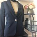 Zara Jackets & Coats | 3 Items For $25 Sale Navy Zara Blazer | Color: Blue | Size: S