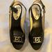 Michael Kors Shoes | Brand New Michael Kors Wedge Sandals | Color: Black | Size: 8.5