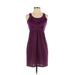 Ann Taylor LOFT Casual Dress: Purple Dresses - Women's Size 00 Petite