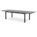 Meridian Furniture USA Maldives Extendable Aluminum Dining Table Metal in Gray | 30 H x 95.5 W x 43.5 D in | Outdoor Dining | Wayfair 343Grey-T