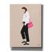 House of Hampton® 'Hot Pink Handbag' By Megan Galante, Giclee Canvas Wall Art Metal in Brown | 54 H x 40 W x 1.5 D in | Wayfair