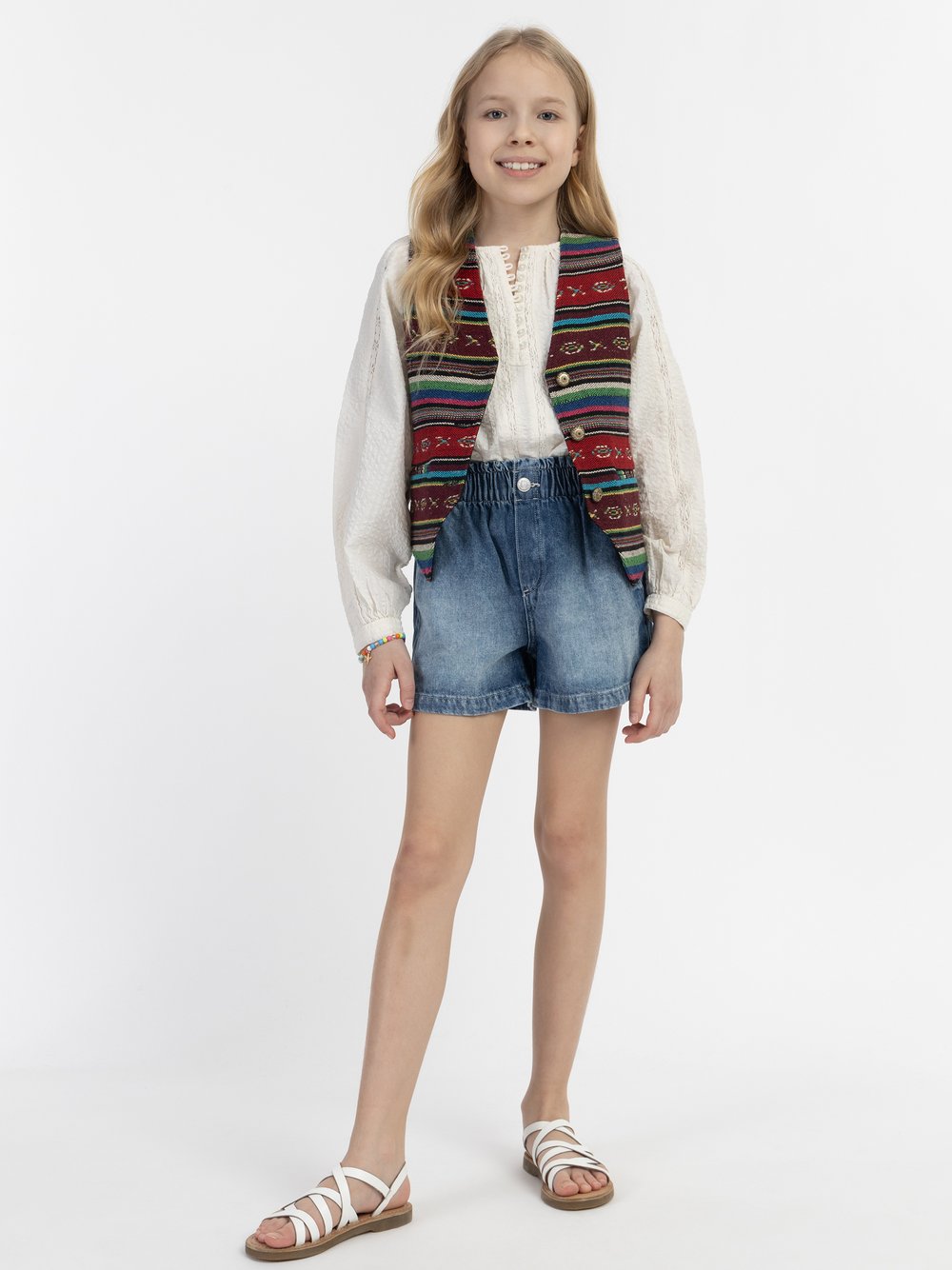 IZIA Weste Mädchen schwarz, 122 Image